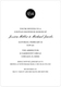 Circle Initials Shower Invitations Image 3 of 8